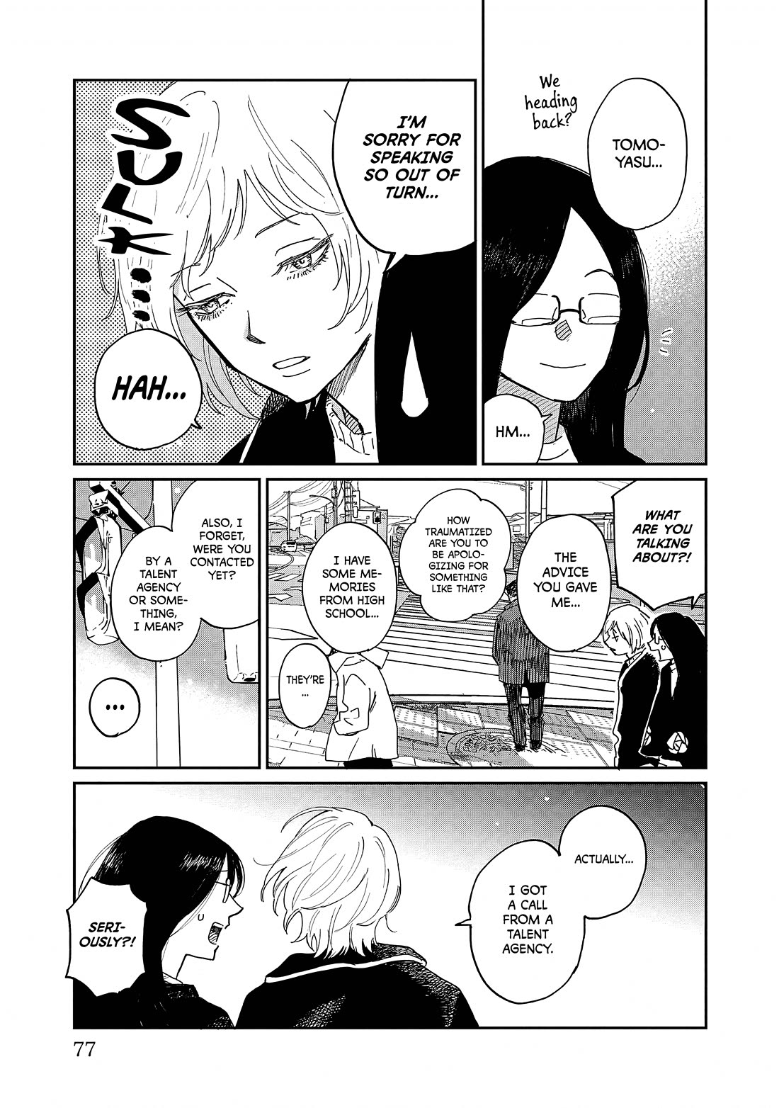 Umi ga Hashiru End Roll chapter 13 page 9