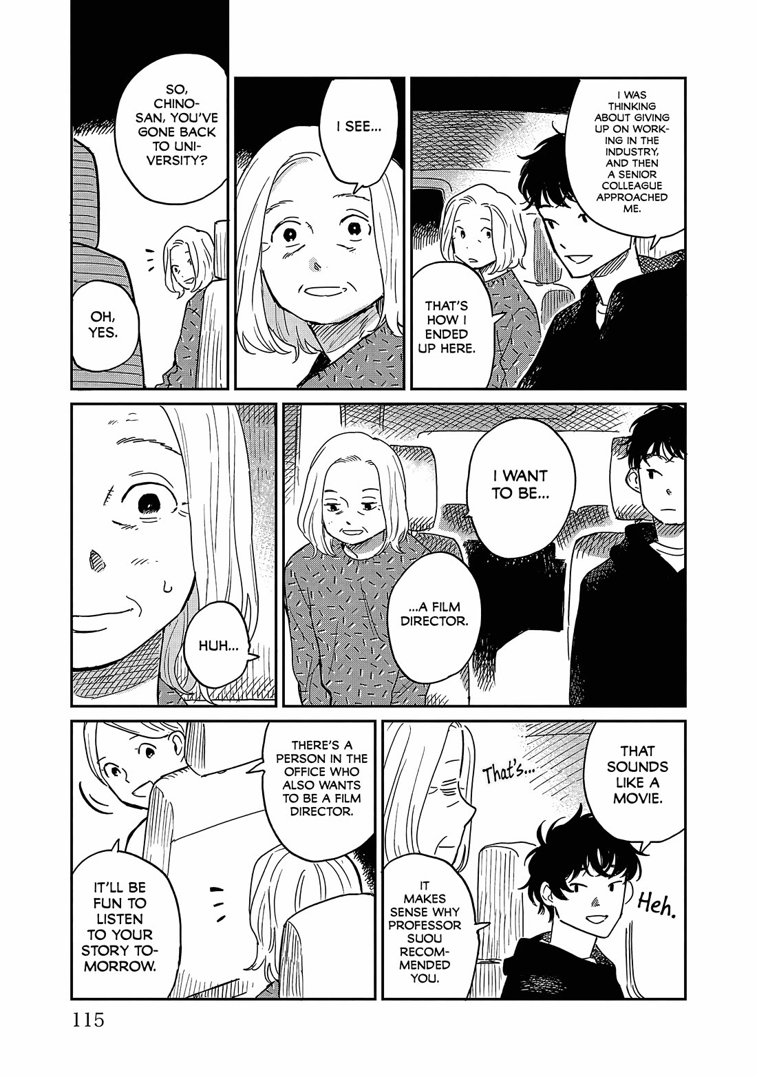 Umi ga Hashiru End Roll chapter 14 page 19