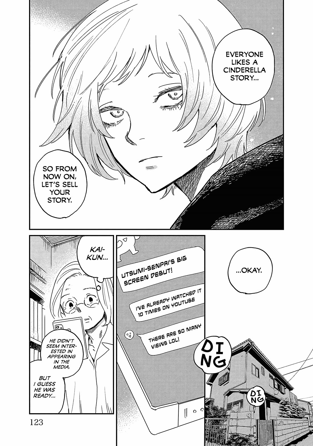 Umi ga Hashiru End Roll chapter 14 page 27