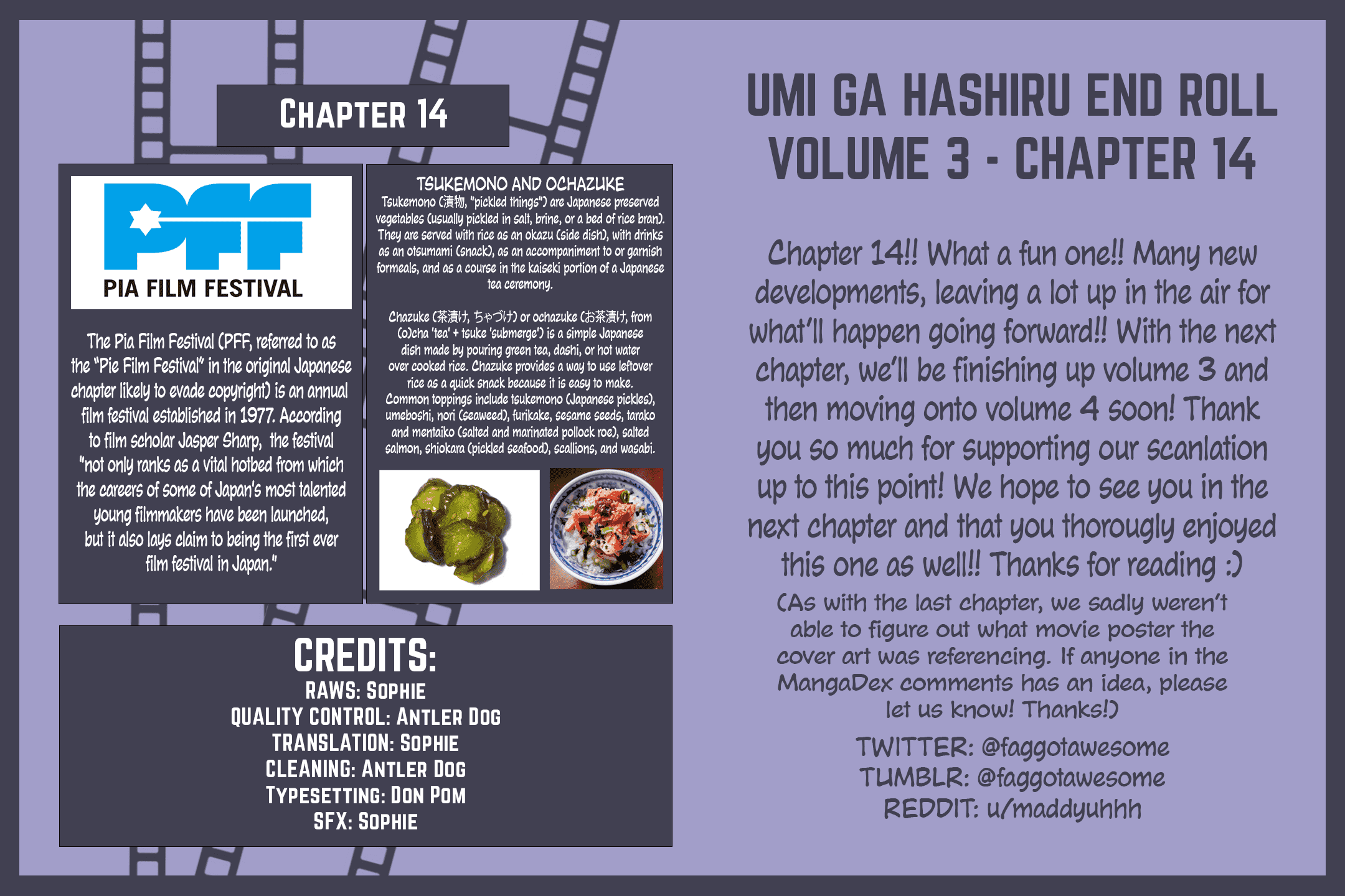 Umi ga Hashiru End Roll chapter 14 page 29