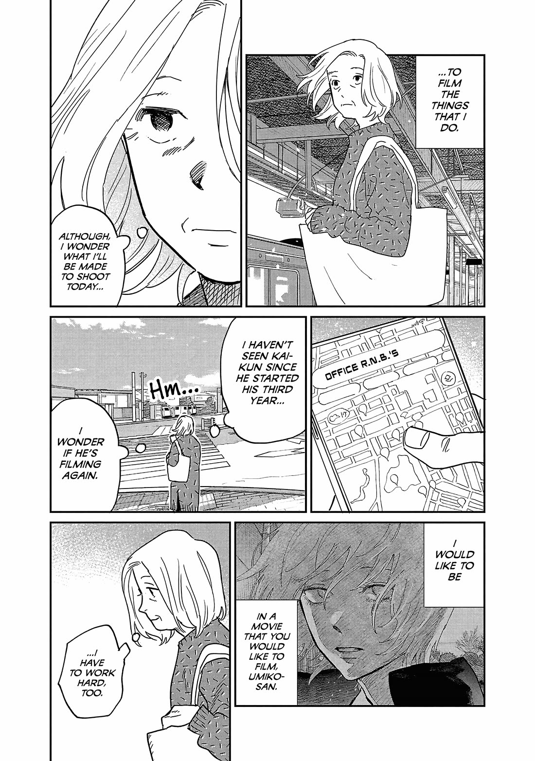 Umi ga Hashiru End Roll chapter 14 page 9