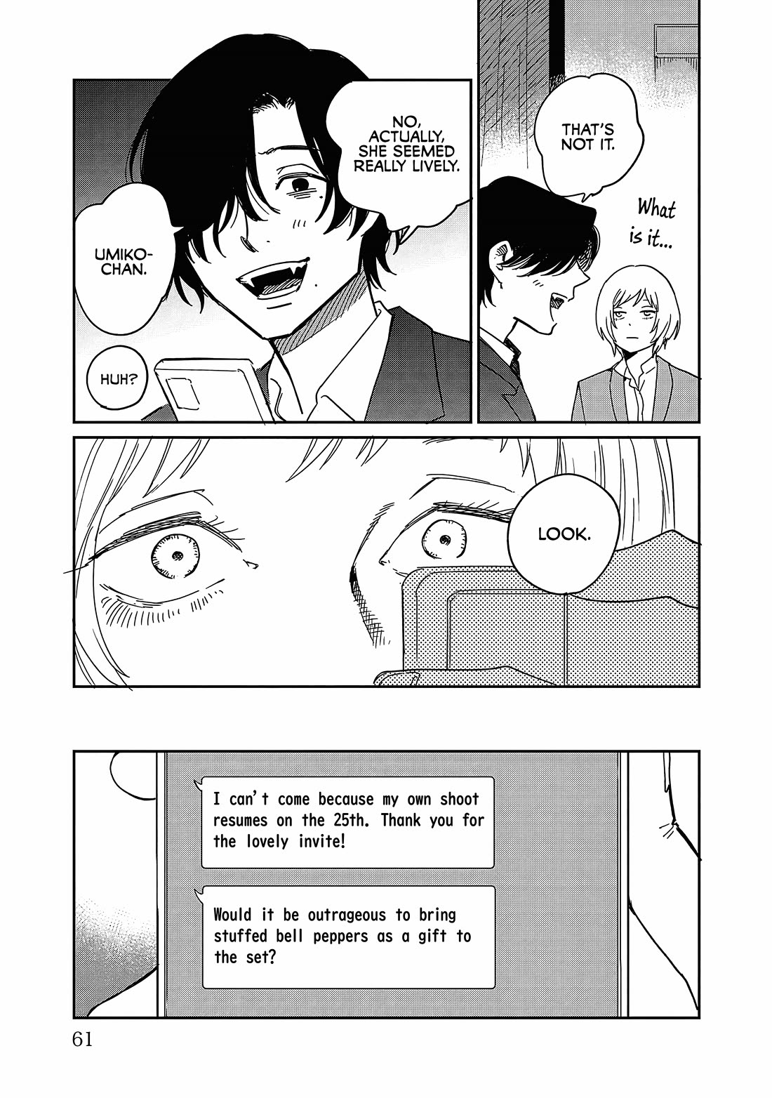 Umi ga Hashiru End Roll chapter 22 page 24