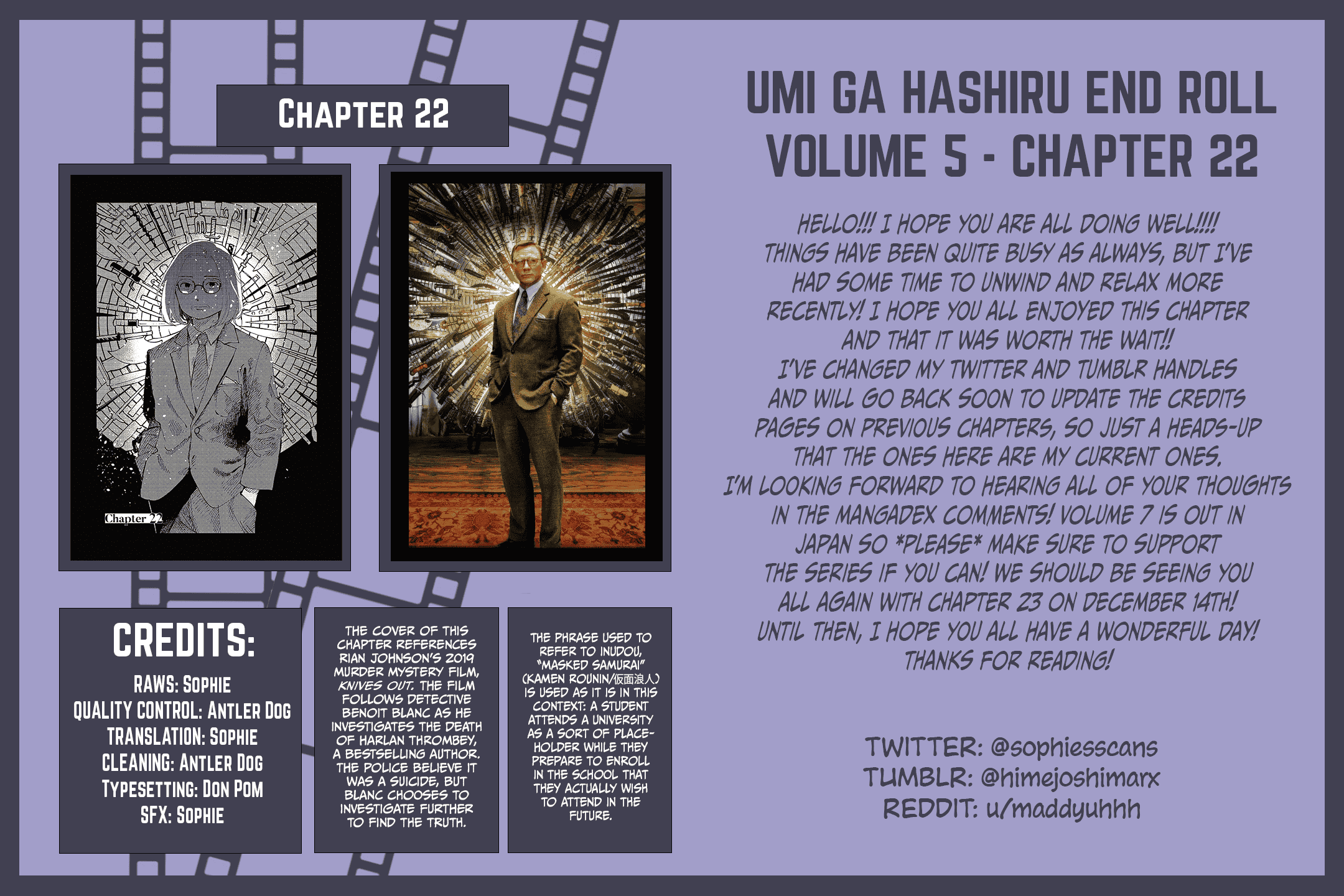 Umi ga Hashiru End Roll chapter 22 page 28