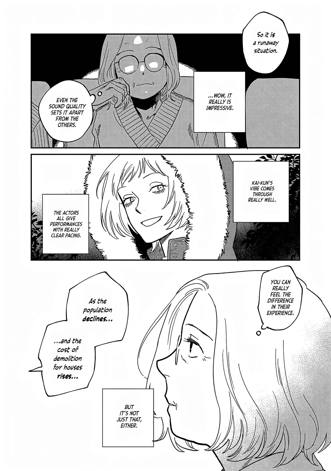 Umi ga Hashiru End Roll chapter 30 page 12