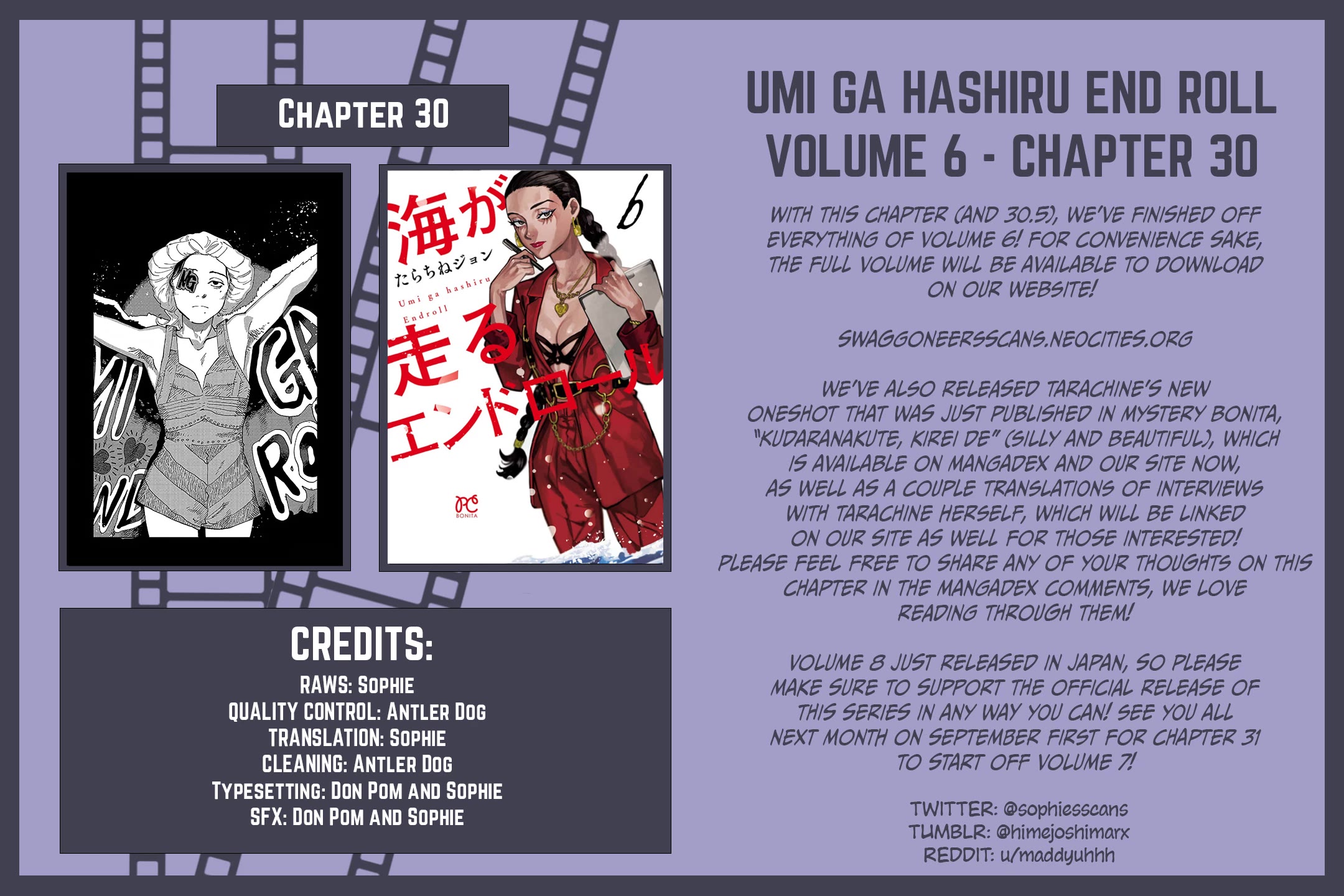 Umi ga Hashiru End Roll chapter 30 page 33