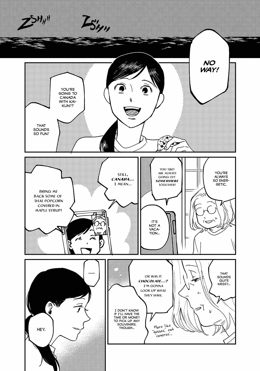 Umi ga Hashiru End Roll chapter 32 page 10