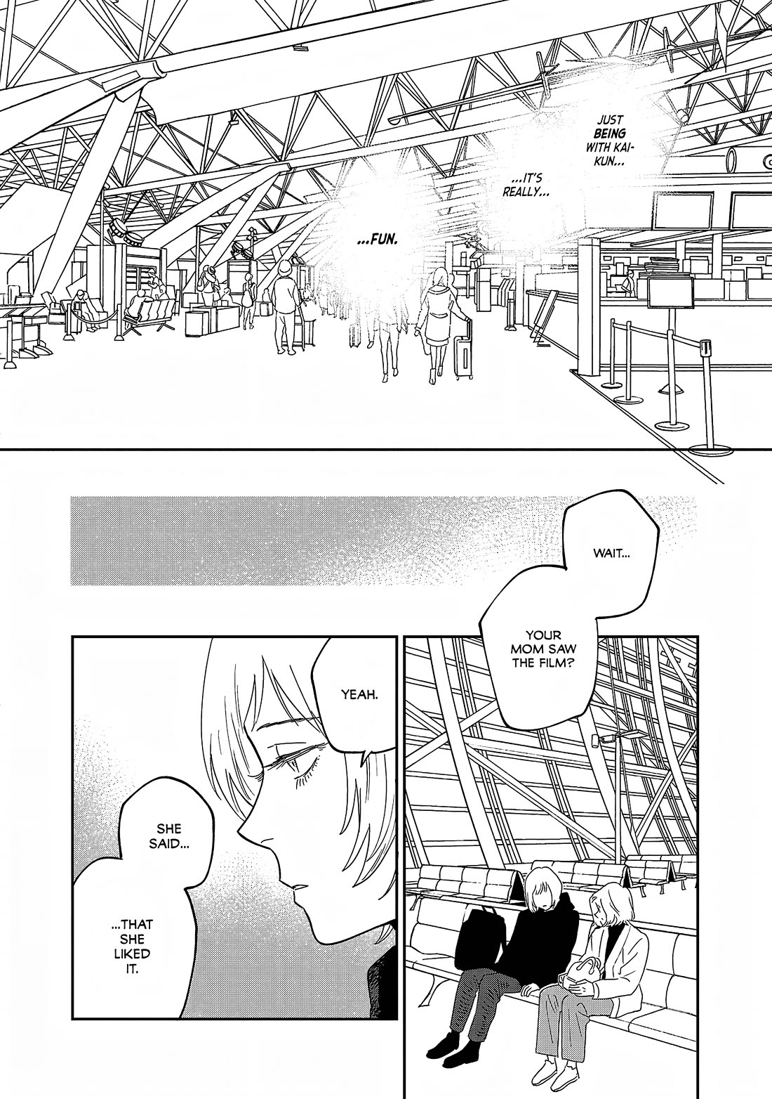 Umi ga Hashiru End Roll chapter 32 page 17