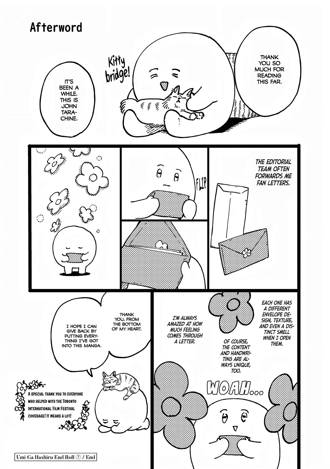 Umi ga Hashiru End Roll chapter 34.6 page 11