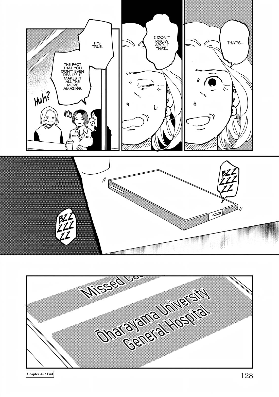 Umi ga Hashiru End Roll chapter 34 page 32