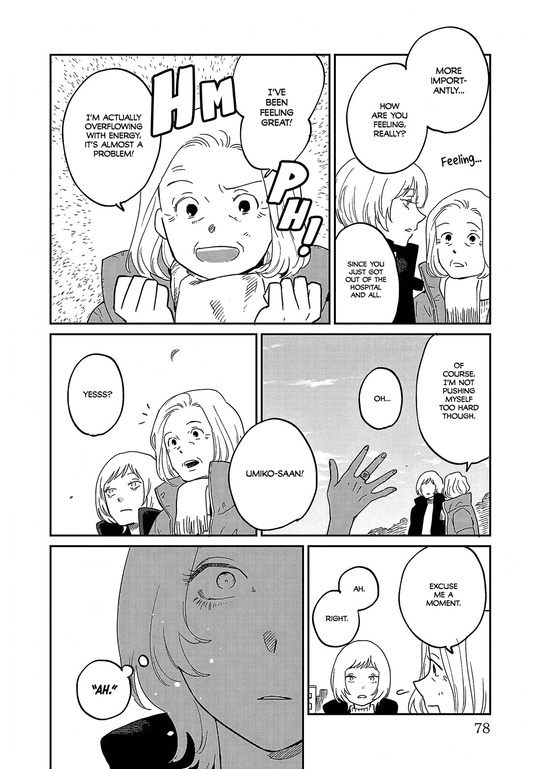 Umi ga Hashiru End Roll chapter 37 page 14