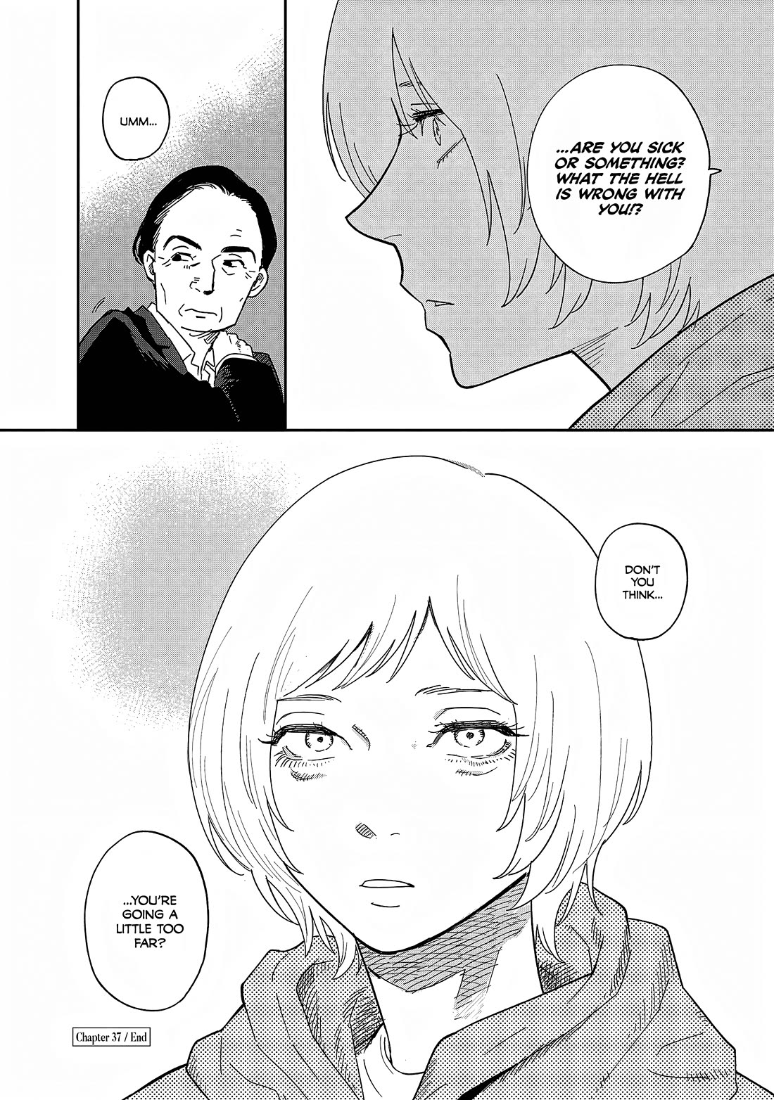 Umi ga Hashiru End Roll chapter 37 page 28