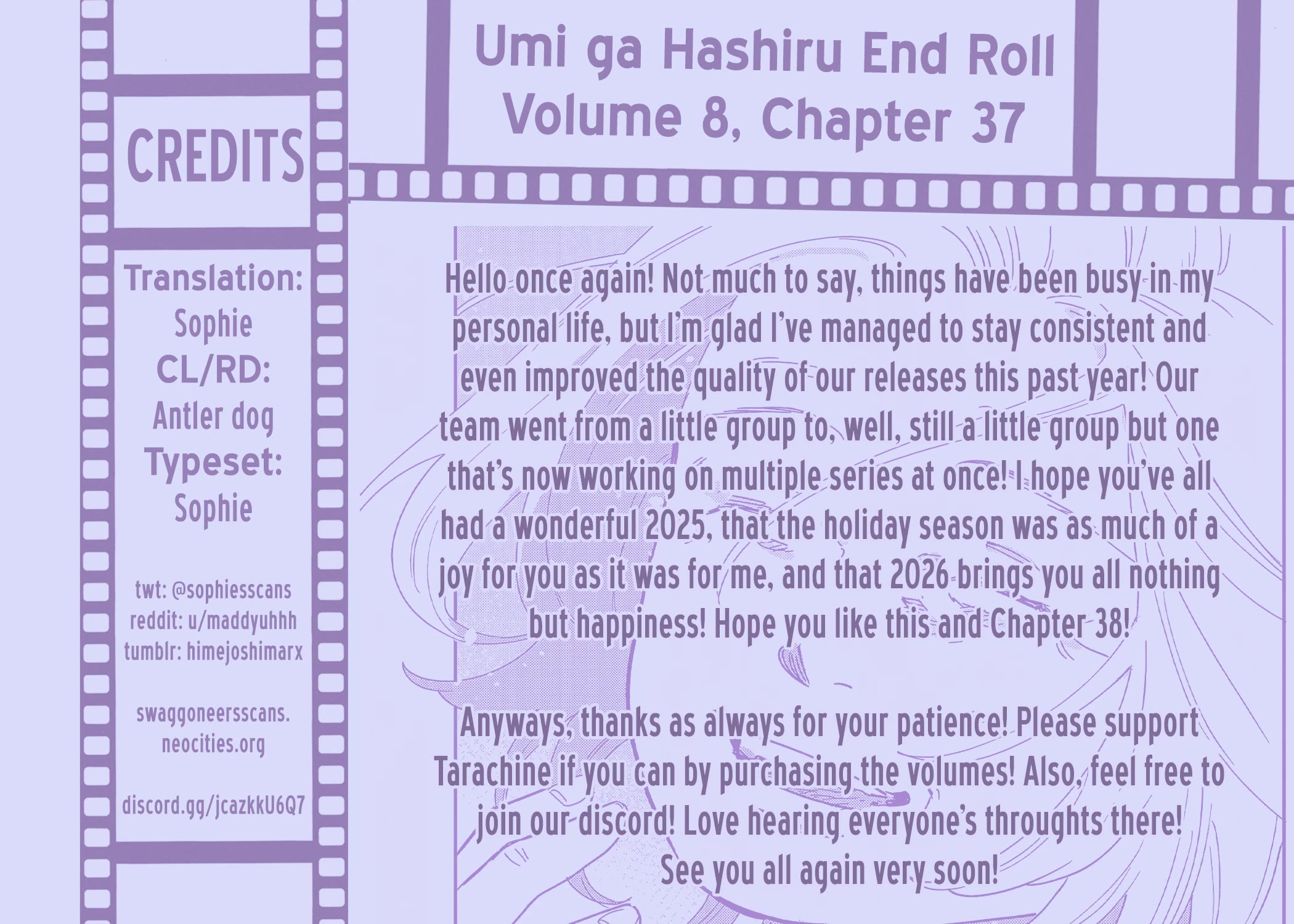 Umi ga Hashiru End Roll chapter 37 page 29