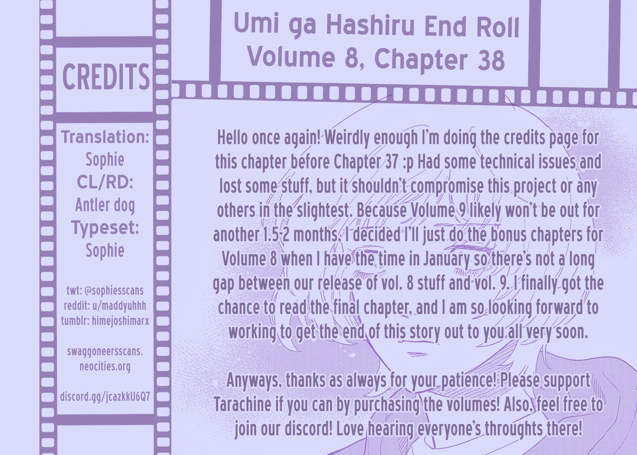 Umi ga Hashiru End Roll chapter 38 page 33