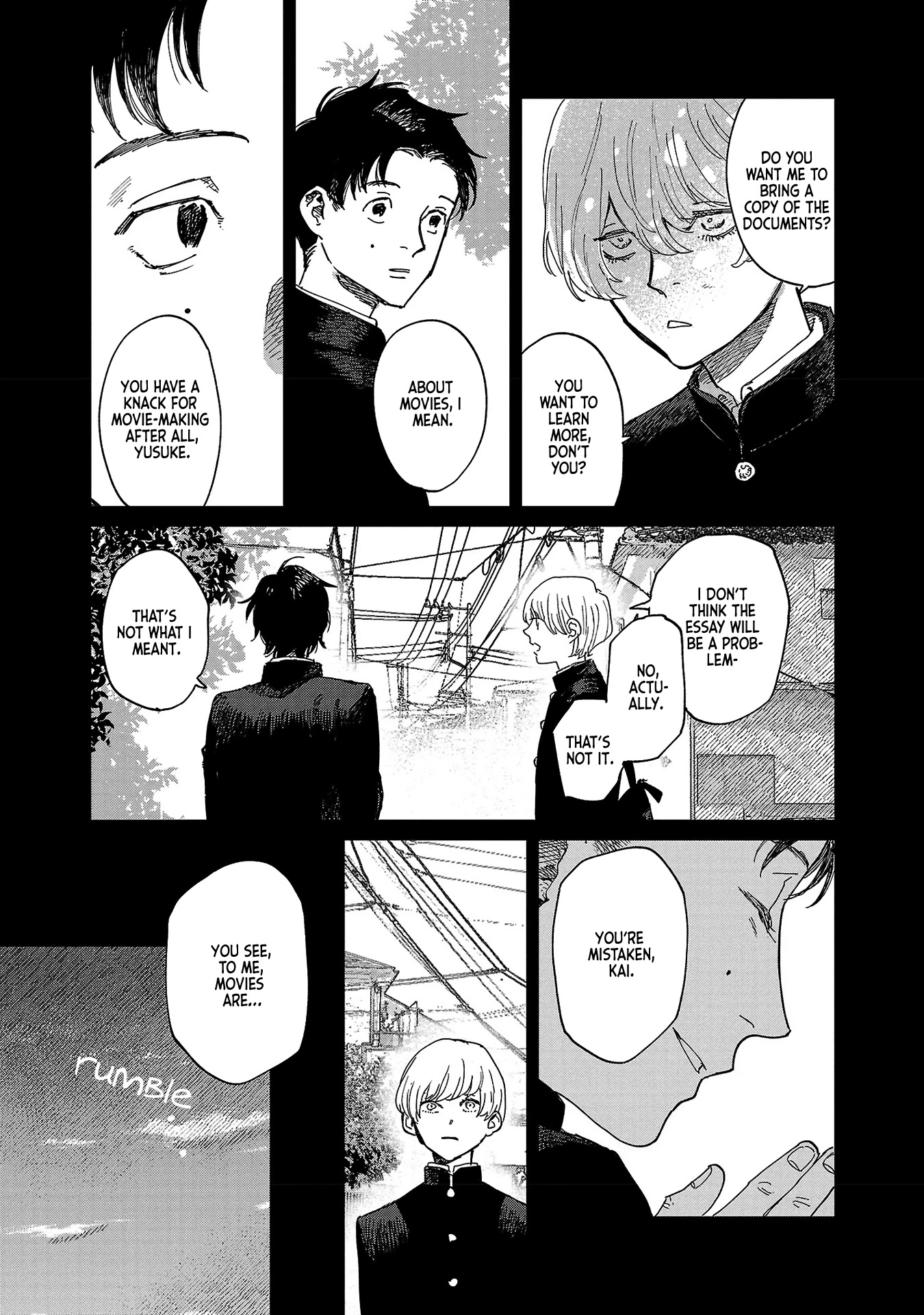 Umi ga Hashiru End Roll chapter 5 page 9