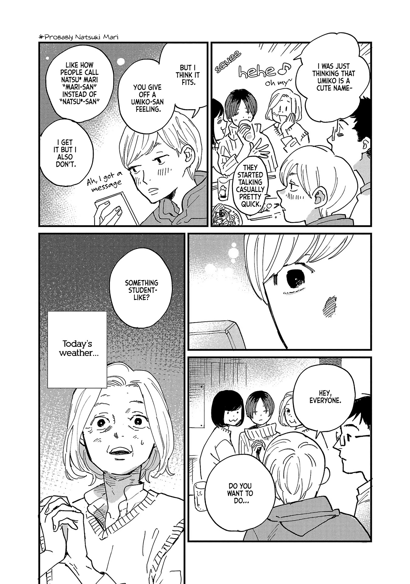 Umi ga Hashiru End Roll chapter 6 page 19