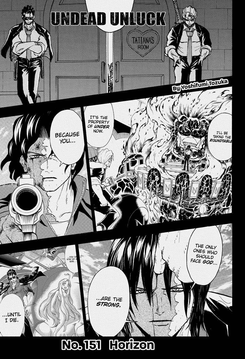 Undead Unluck chapter 151 page 1