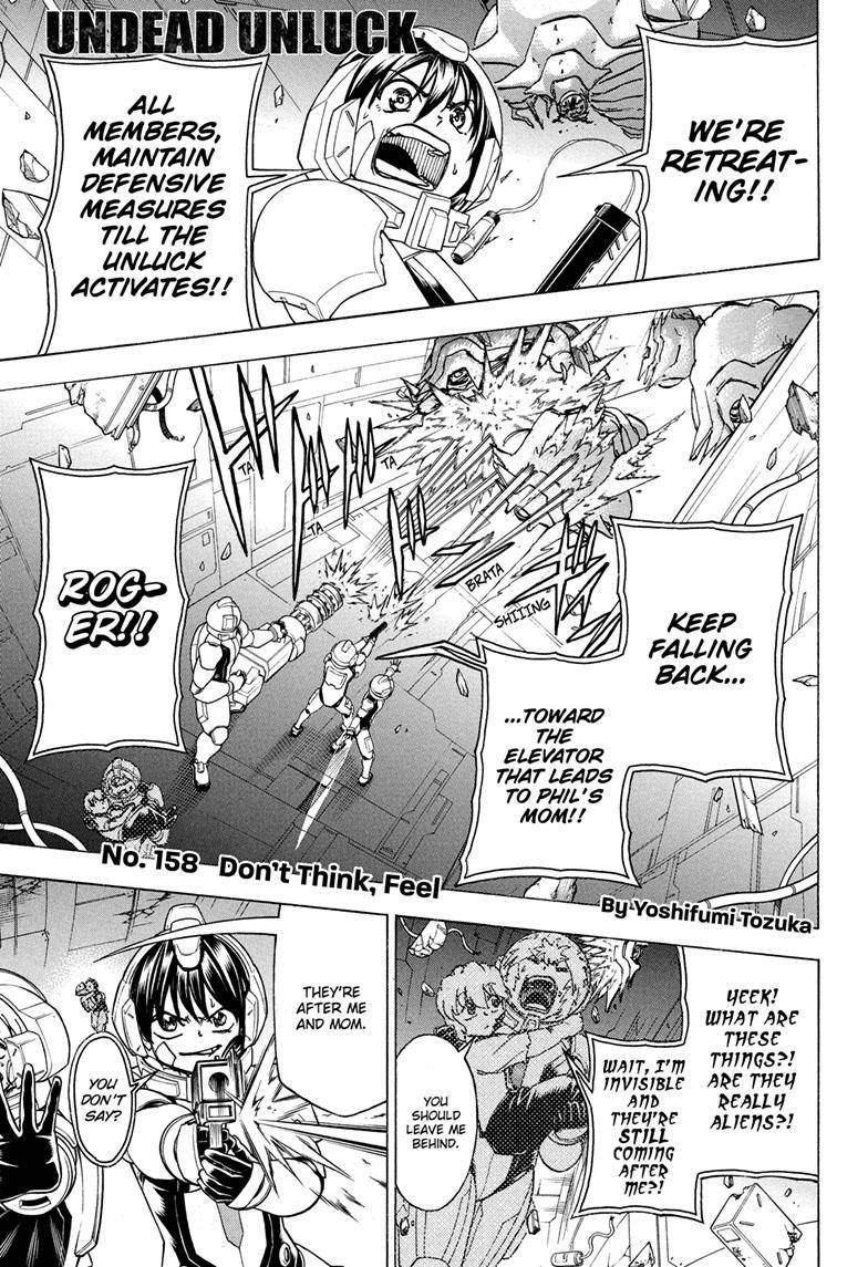 Undead Unluck chapter 158 page 1