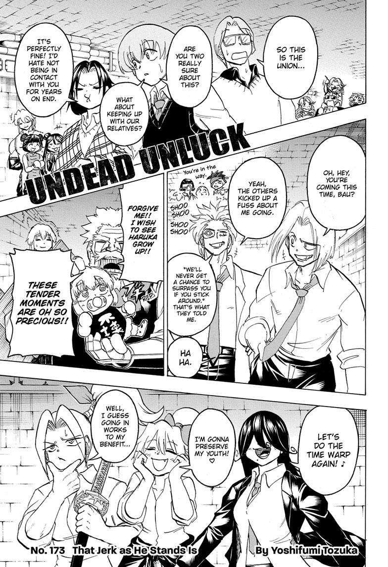 Undead Unluck chapter 173 page 1