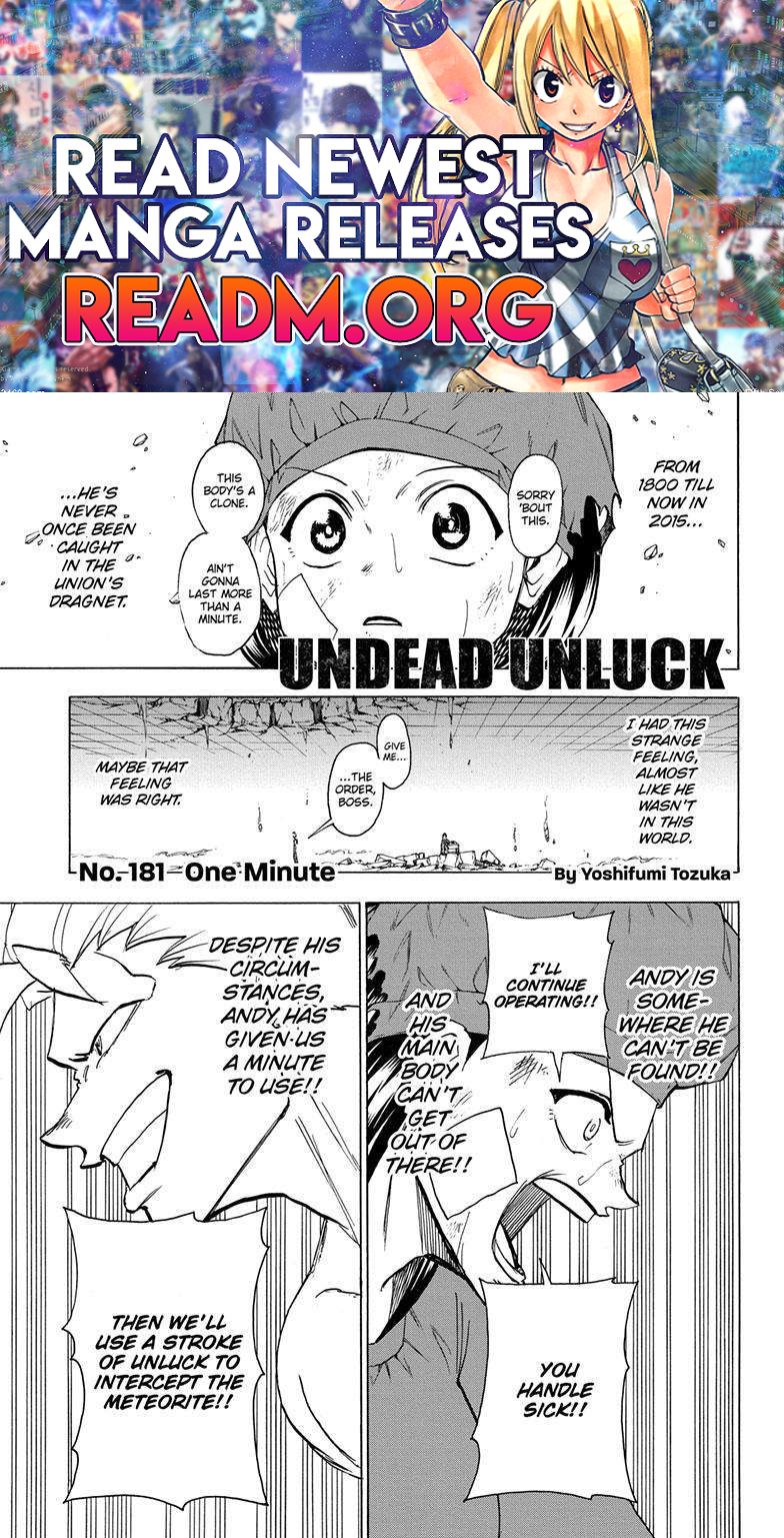 Undead Unluck chapter 181 page 1