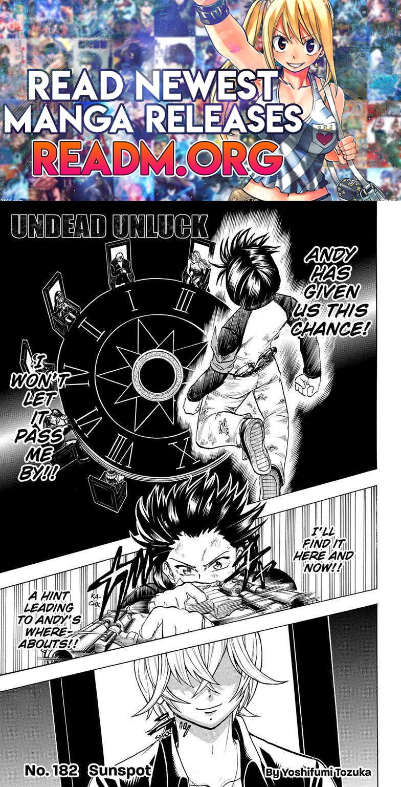Undead Unluck chapter 182 page 1