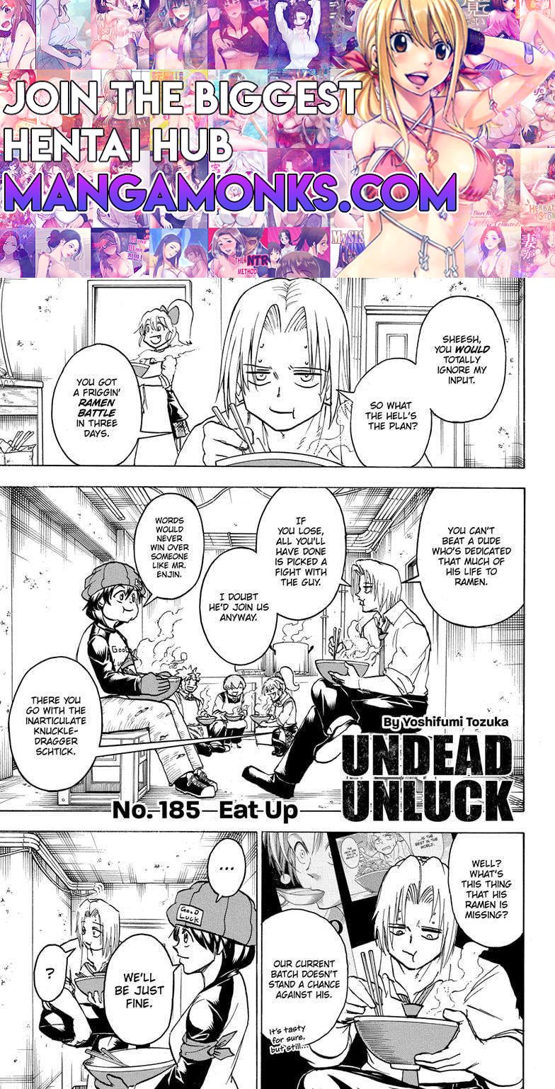 Undead Unluck chapter 185 page 1