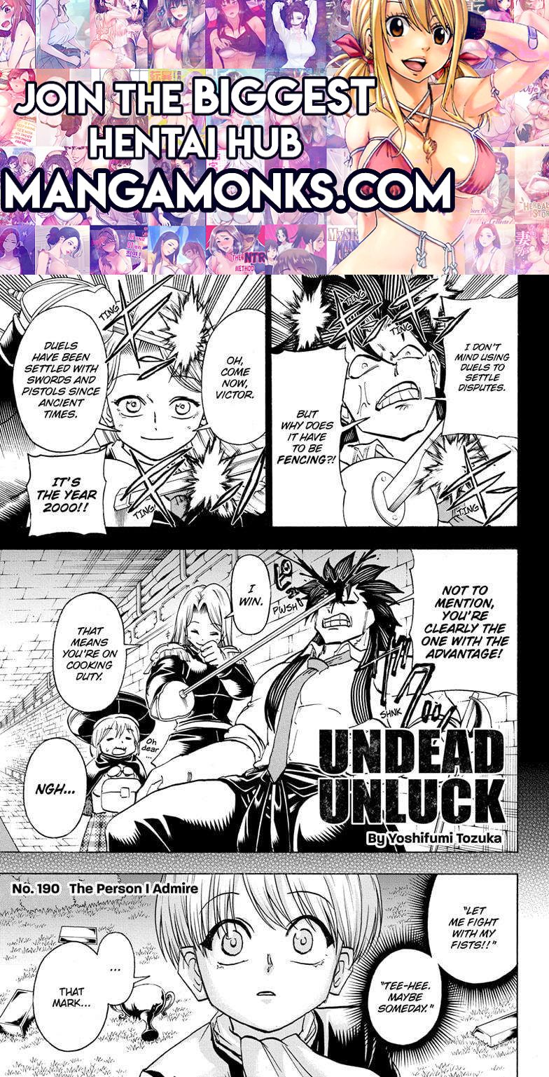 Undead Unluck chapter 190 page 1