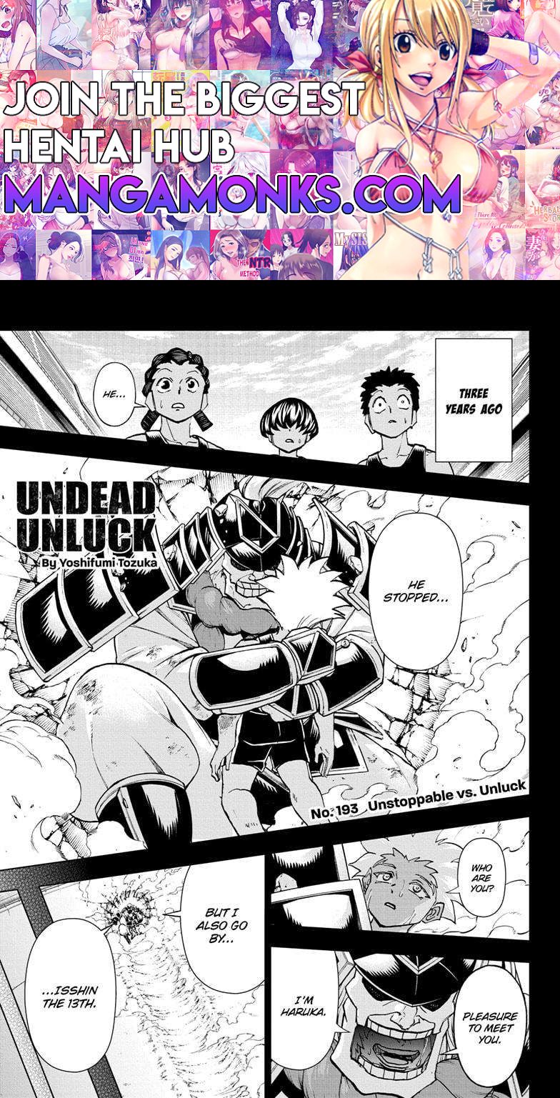 Undead Unluck chapter 193 page 1