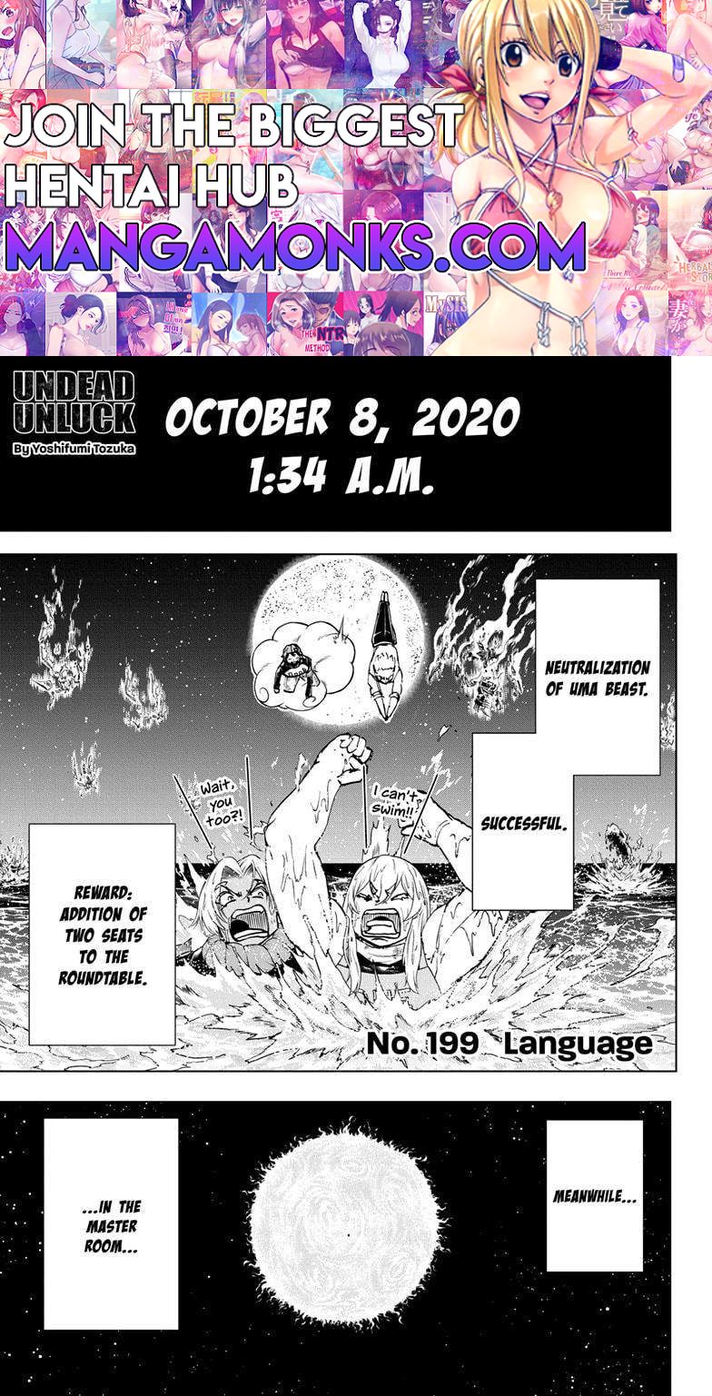 Undead Unluck chapter 199 page 1