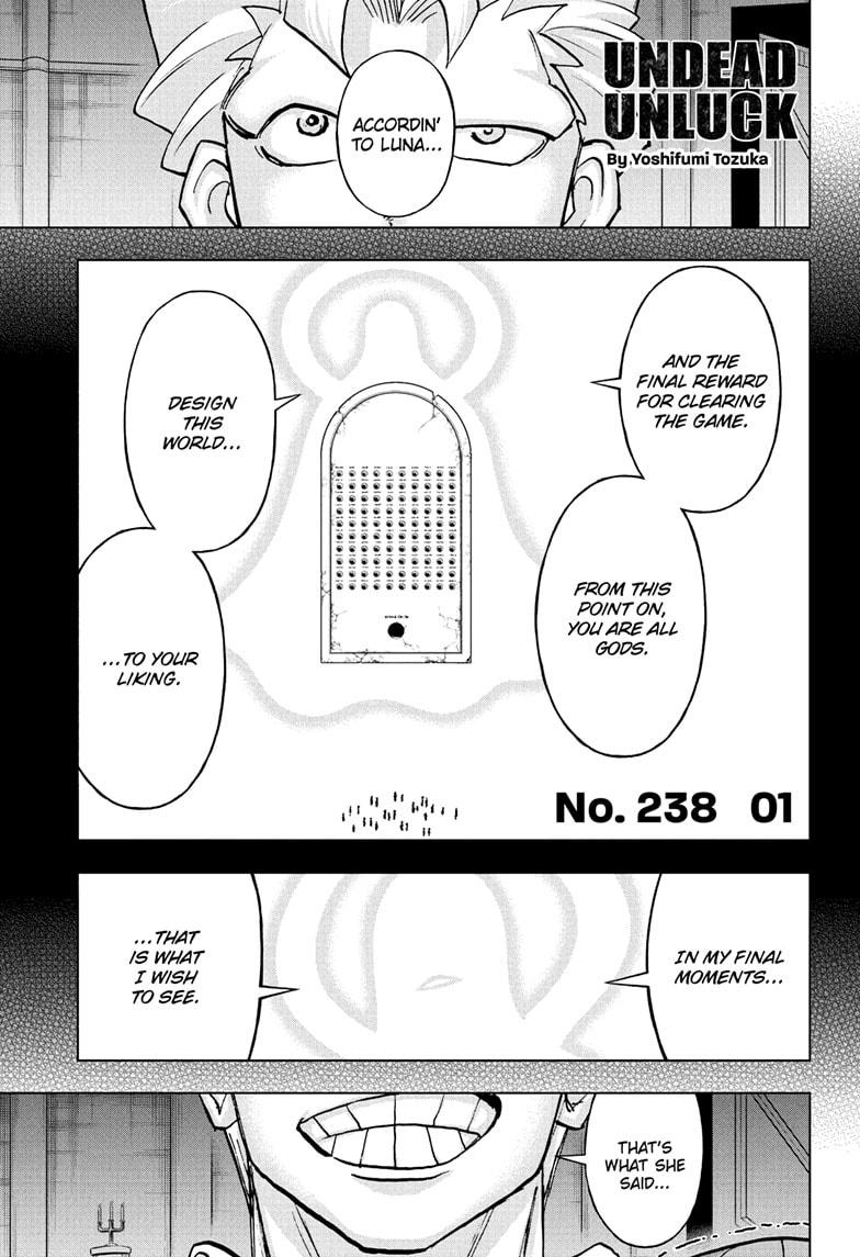 Undead Unluck chapter 238 page 1