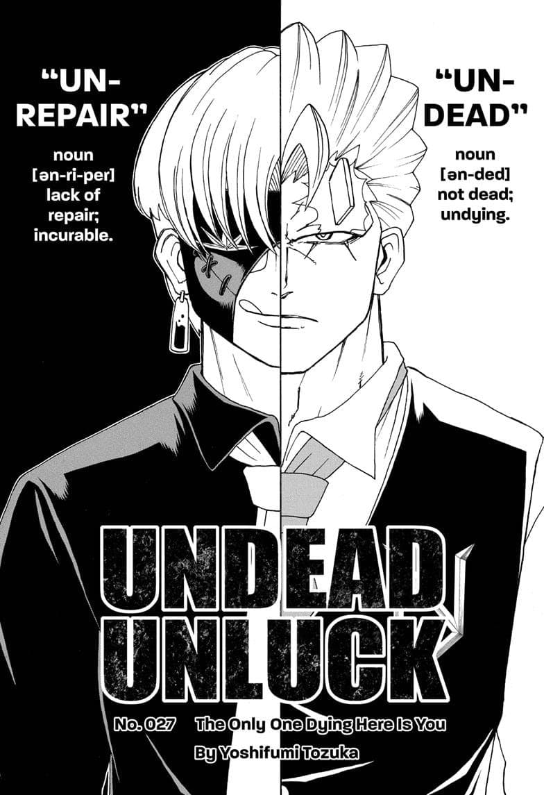 Undead Unluck chapter 27 page 1