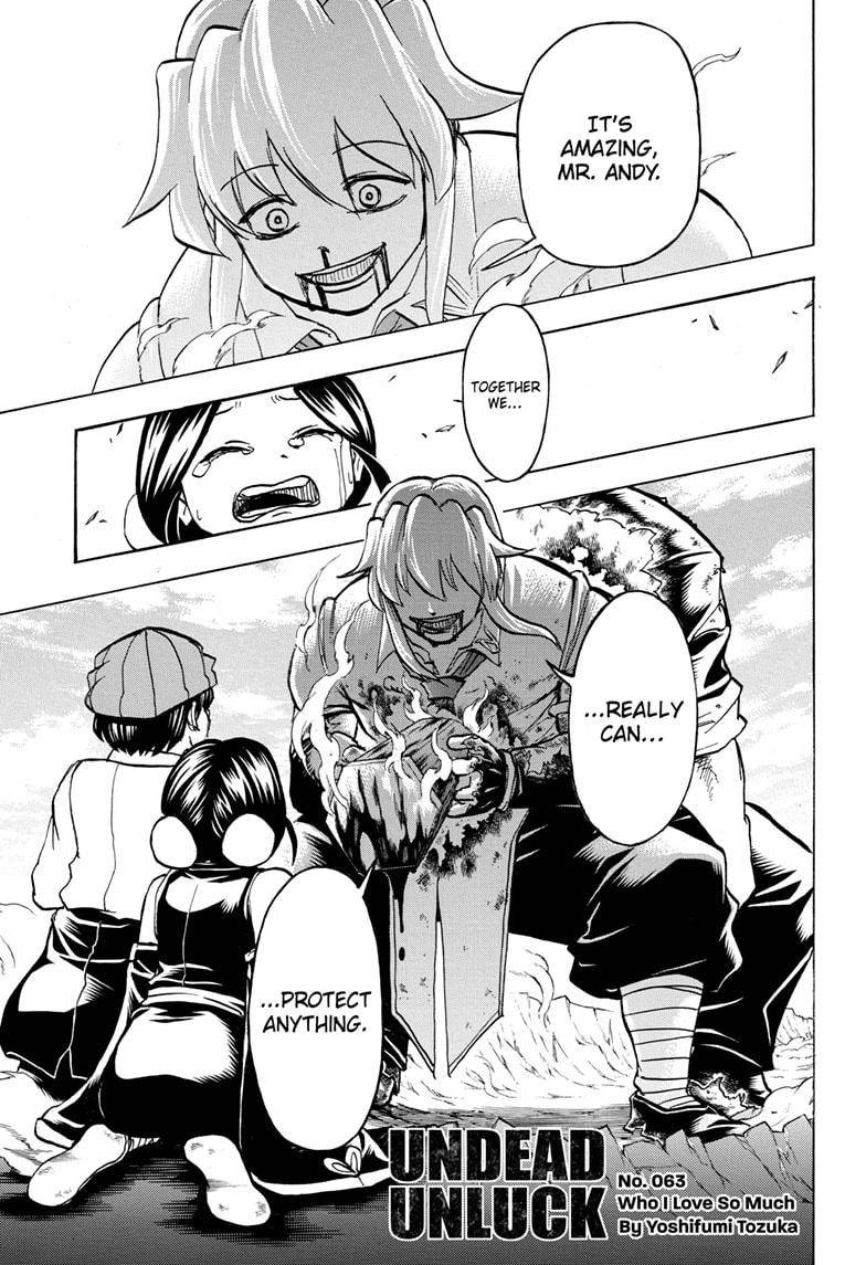 Undead Unluck chapter 63 page 1