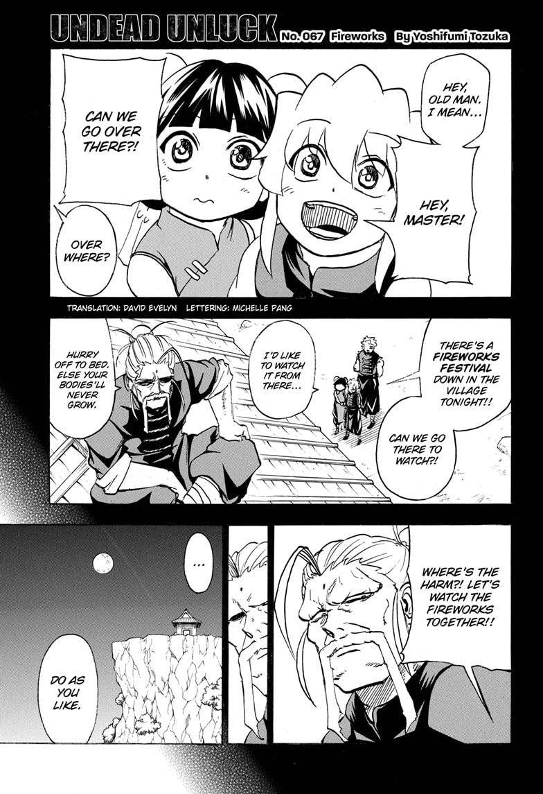 Undead Unluck chapter 67 page 1