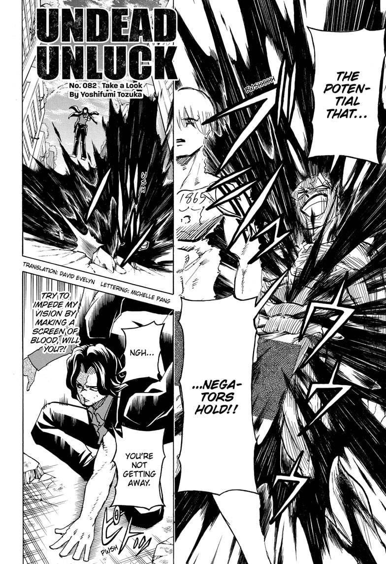 Undead Unluck chapter 82 page 2