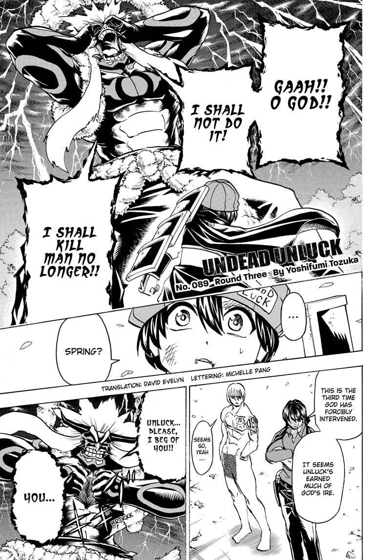 Undead Unluck chapter 89 page 1