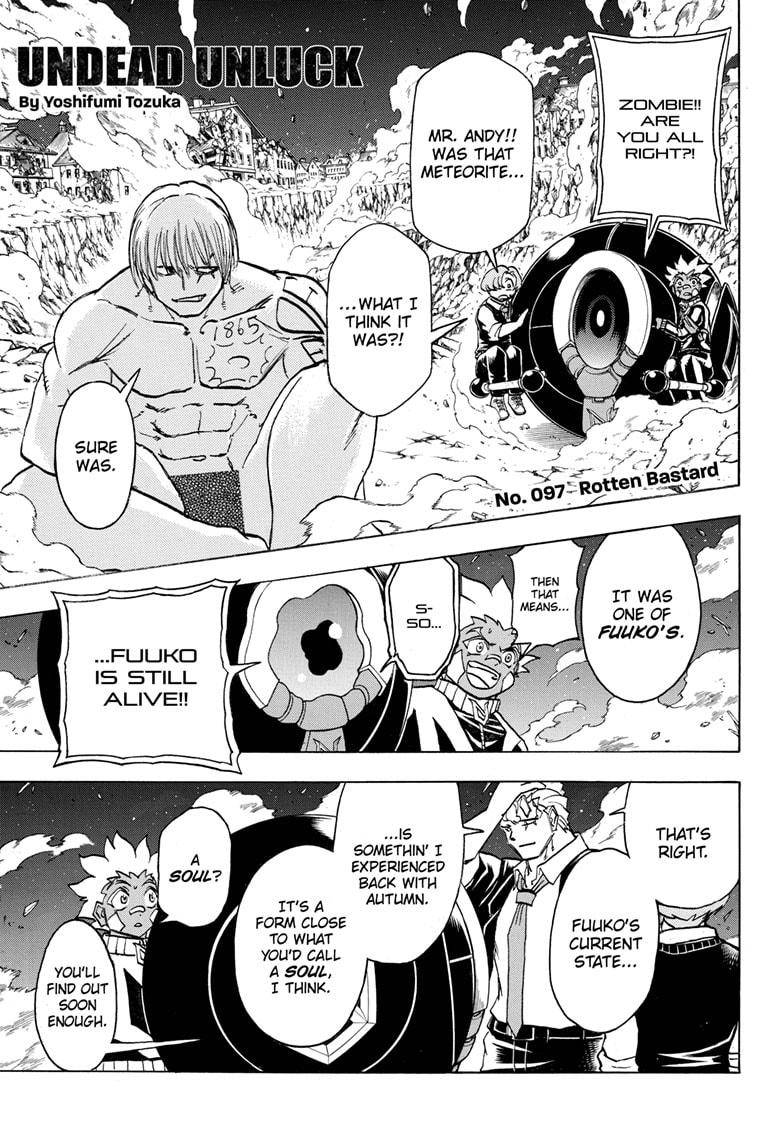 Undead Unluck chapter 97 page 1