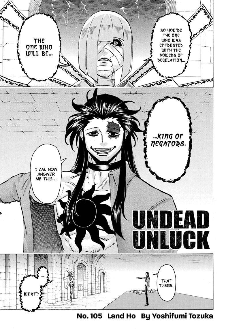 Undead Unluck chapter 105 page 1