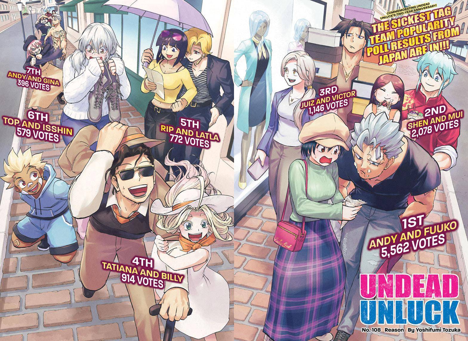 Undead Unluck chapter 108 page 1