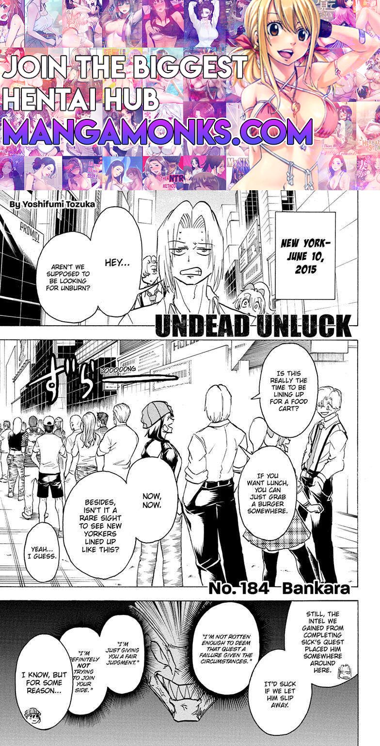 Undead Unluck chapter 184 page 1