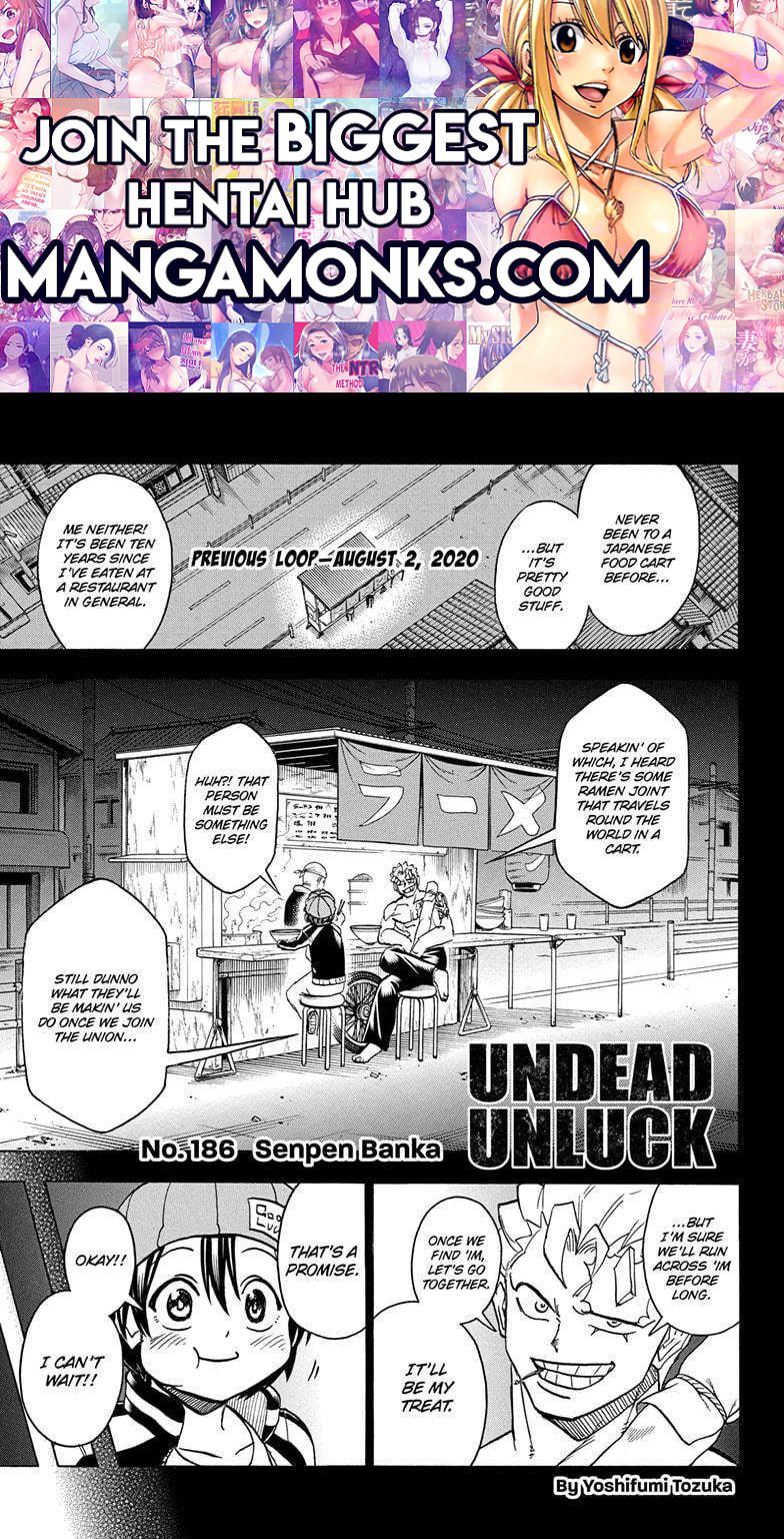 Undead Unluck chapter 186 page 1