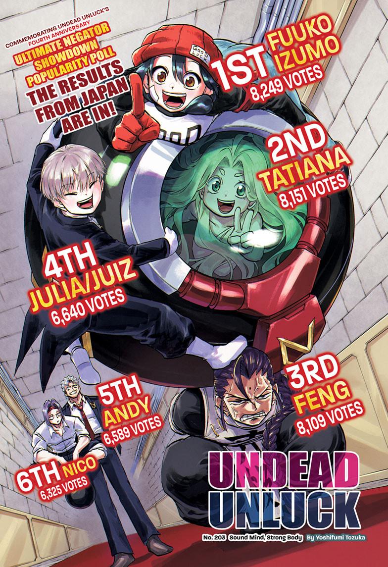 Undead Unluck chapter 203 page 1