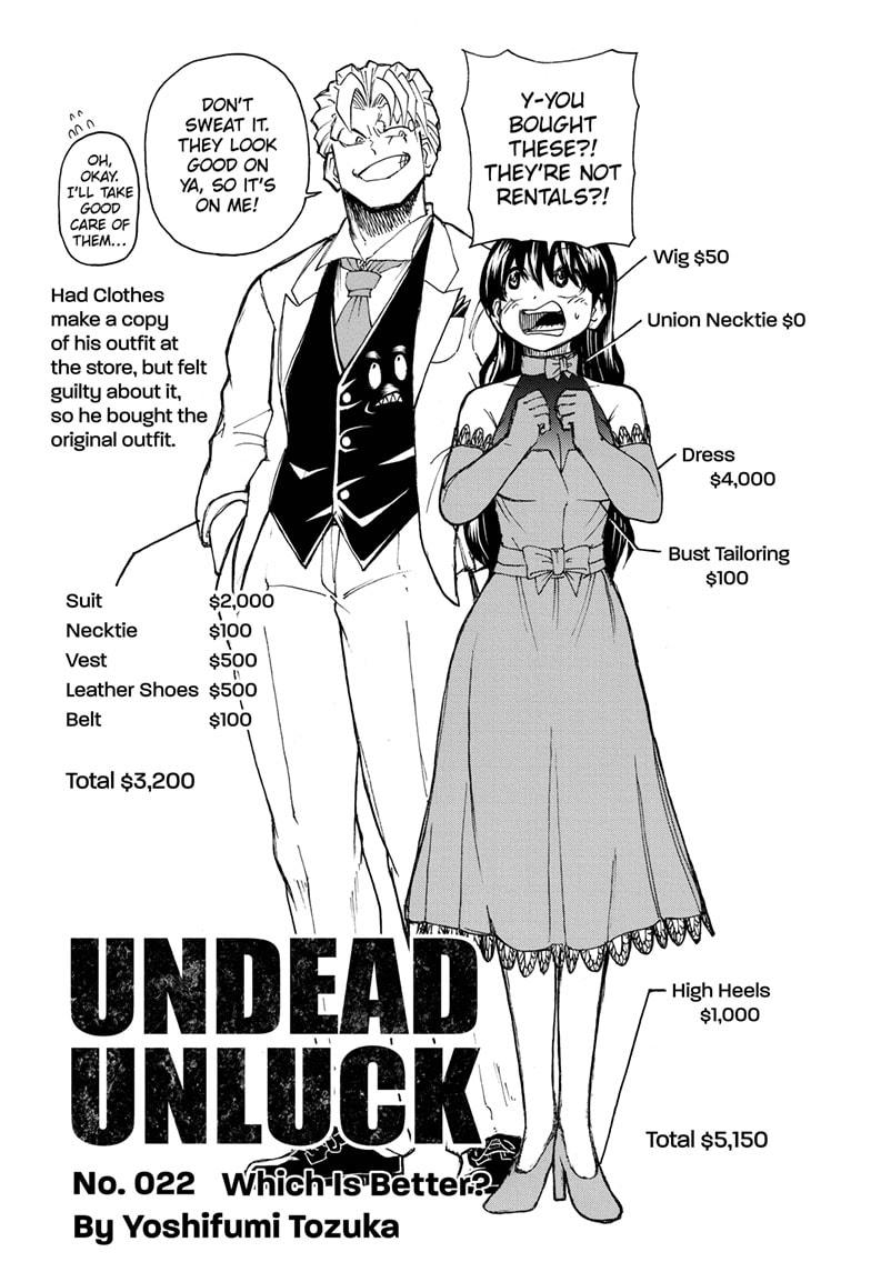 Undead Unluck chapter 22 page 1