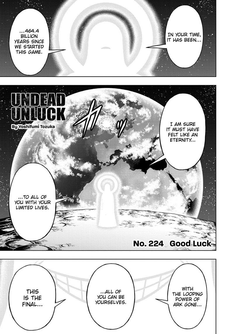 Undead Unluck chapter 224 page 1