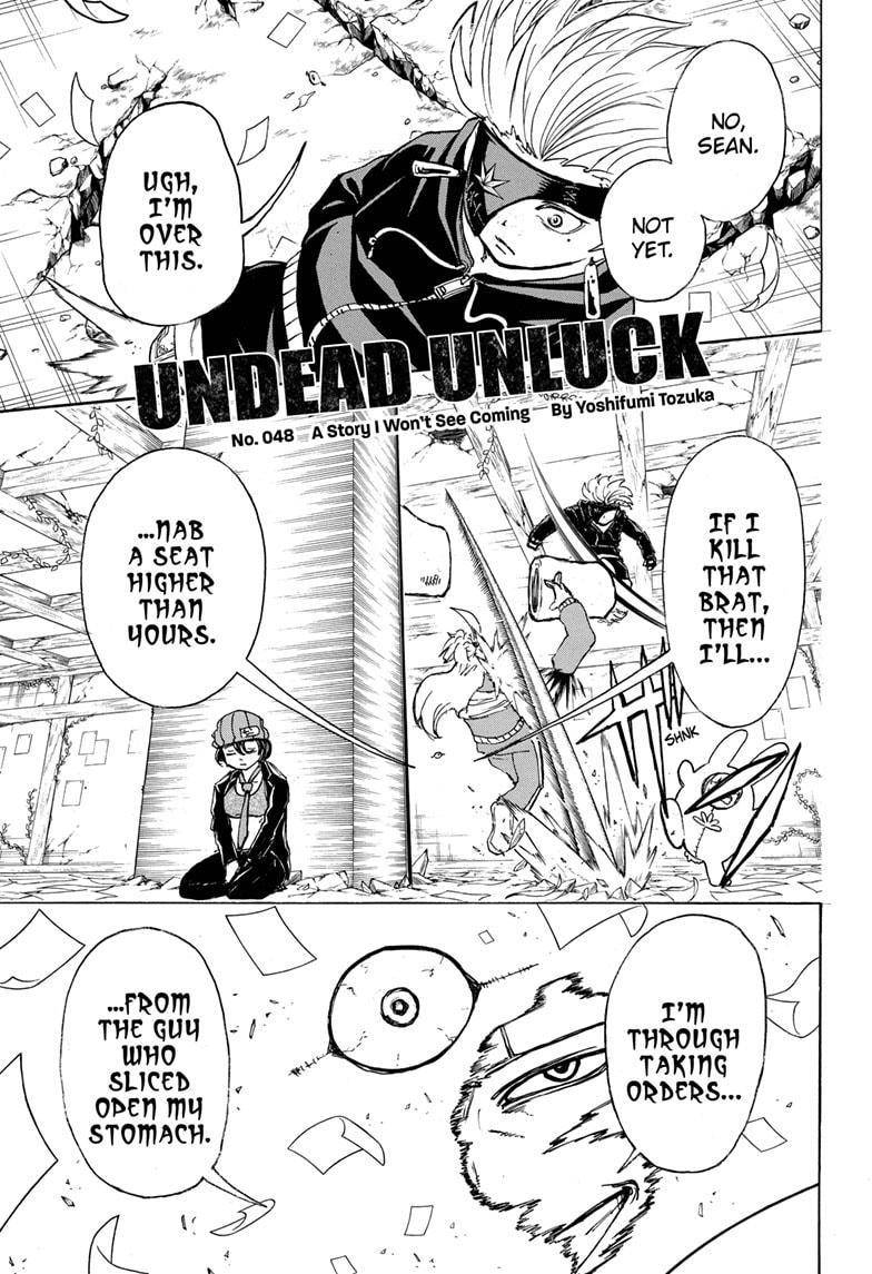 Undead Unluck chapter 48 page 1