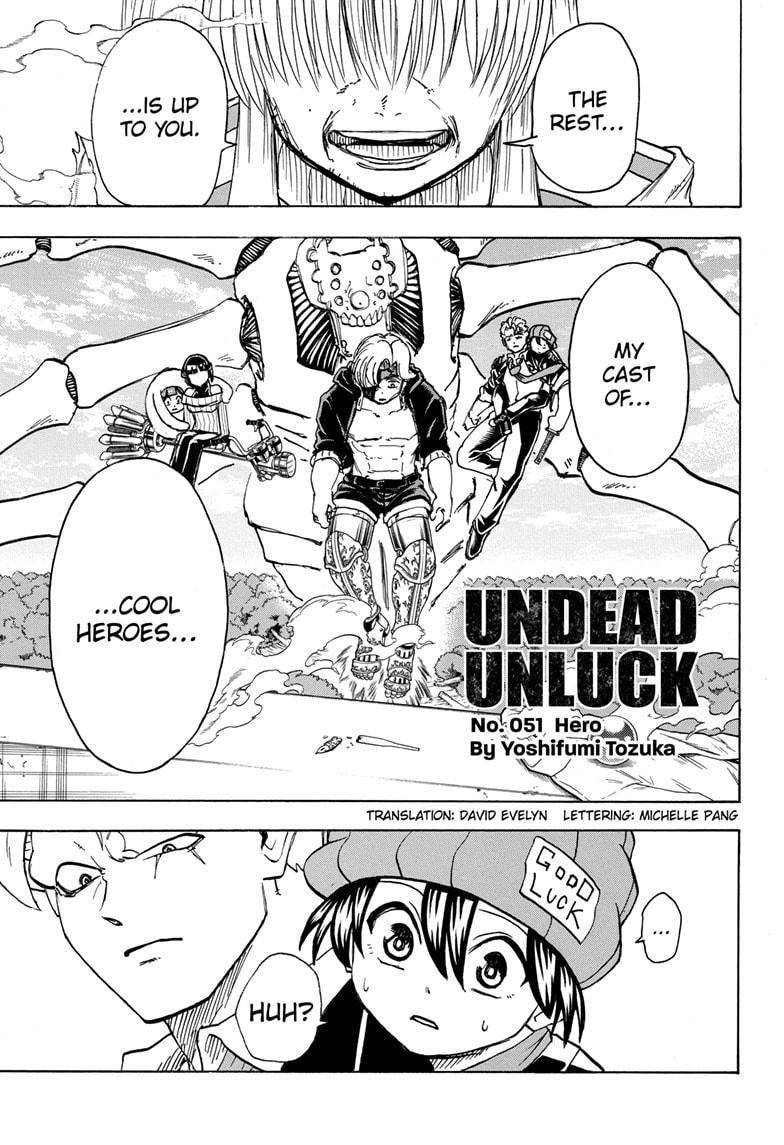 Undead Unluck chapter 51 page 1