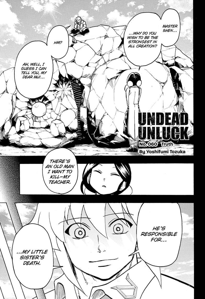Undead Unluck chapter 60 page 1