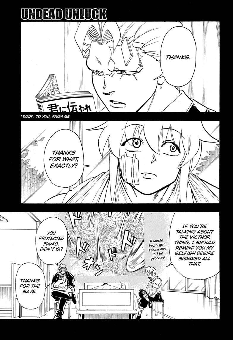Undead Unluck chapter 62 page 1