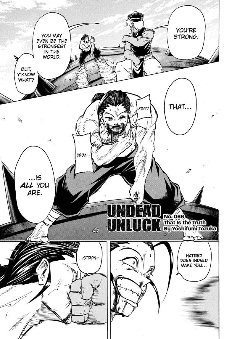 Undead Unluck chapter 66 page 1