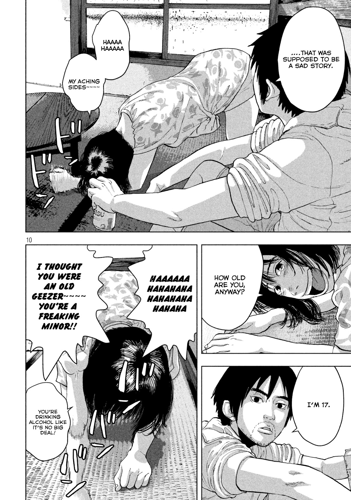 Under Ninja chapter 3 page 10