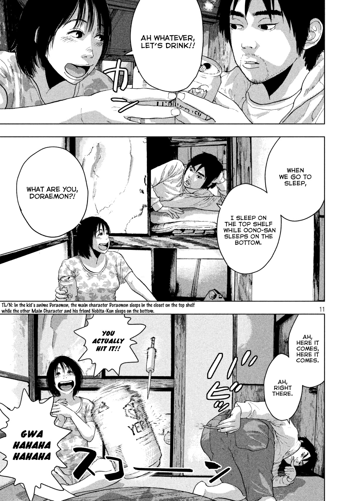 Under Ninja chapter 3 page 11