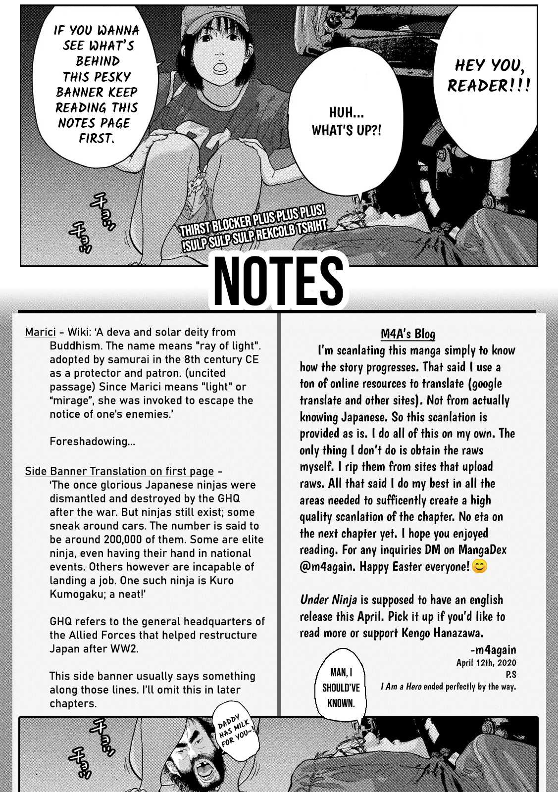 Under Ninja chapter 8 page 20